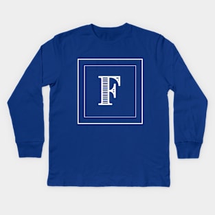 F Monogram Kids Long Sleeve T-Shirt